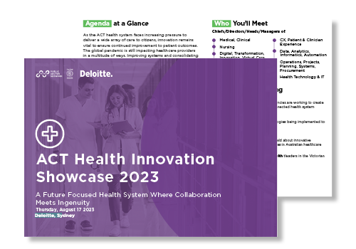 ACT Health Innovation Showcase 2023